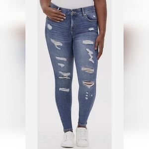 Bombshell Skinny Destructed 20R